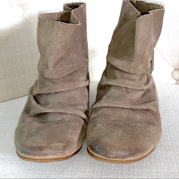 Nine West Vintage America brown tan Leather Ankle Boots women's size 6 - Picture 4 of 4